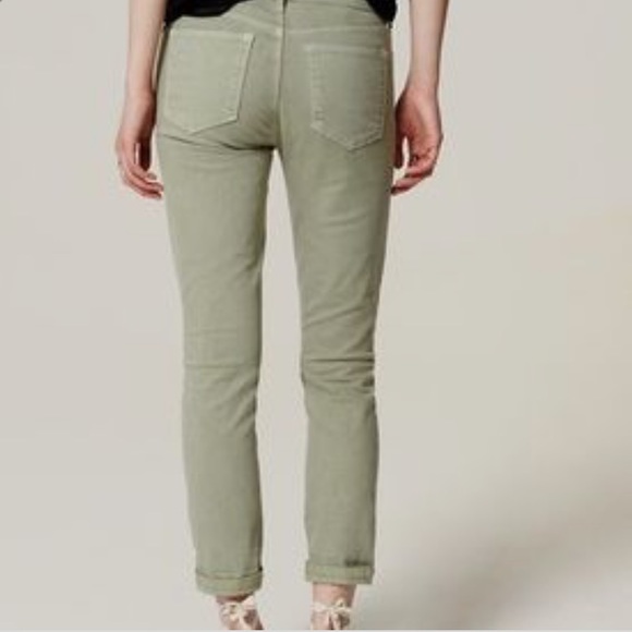 LOFT Silver Sage Skinny Jeans - Picture 2 of 2